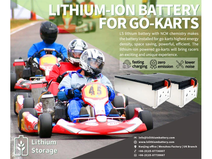 Lityum depolama, Li-Ion tabanlı teknoloji ile İngiltere'de Go-Karts elektrifikasyon geçişini güçlendirir